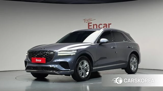 Genesis GV70 2025 Небесно-голубой из Кореи
