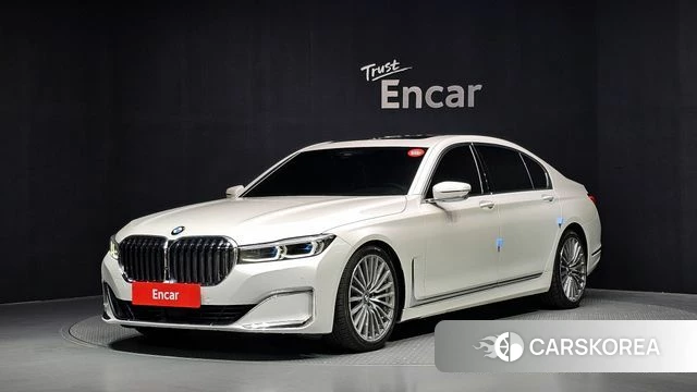 BMW 7 Series (G11) 2021 Белый из Кореи