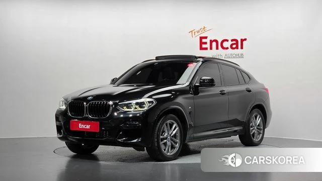 BMW X4 (G02) 2021 Черный из Кореи