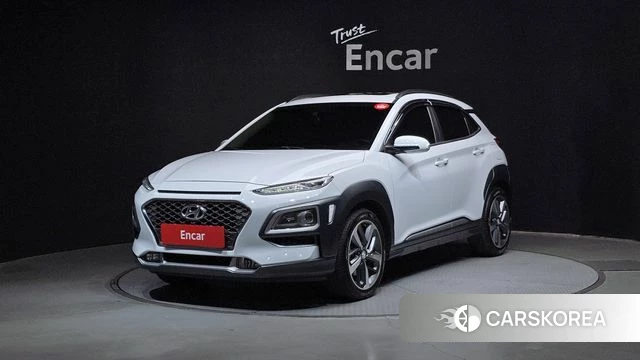 Hyundai Kona 2019 Белый из Кореи