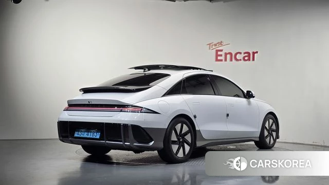 Hyundai Ionic 6 2023 Белый из Кореи