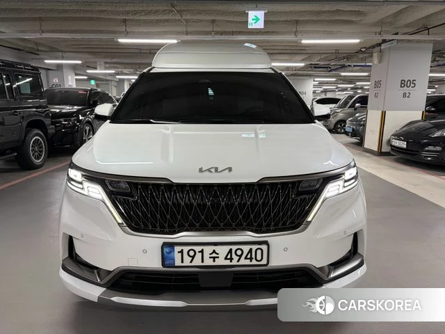 Kia Carnival 4th generation 2023 Белый из Кореи