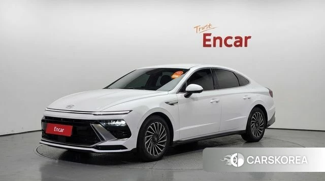 Hyundai Sonata D Edge Hybrid (DN8) 2023 Белый из Кореи