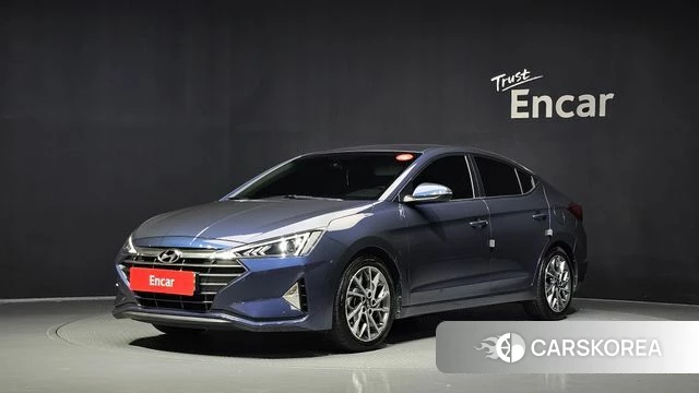 Hyundai The New Avante AD 2018 Синий из Кореи