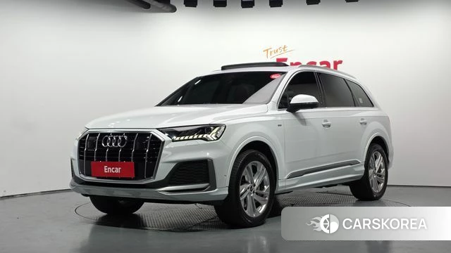 Audi Q7 (4M) 2022 Белый из Кореи