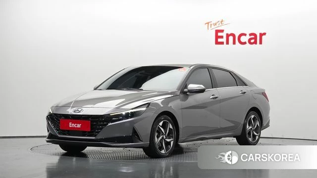 Hyundai Avante (CN7) 2020 Серебристо-серый из Кореи