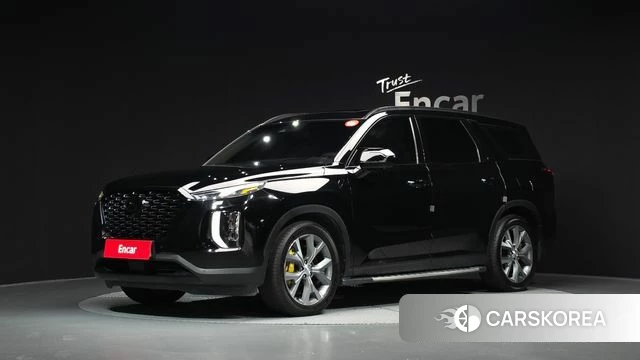 Hyundai Palisade 2018 Черный из Кореи
