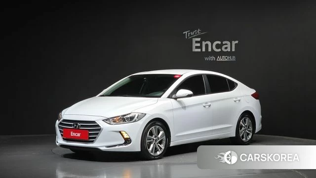 Hyundai Avante AD 2018 Белый из Кореи