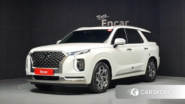 Hyundai Palisade 2021 Белый из Кореи