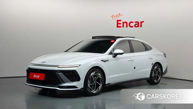 Hyundai Sonata D Edge Hybrid (DN8) 2024 Белый из Кореи