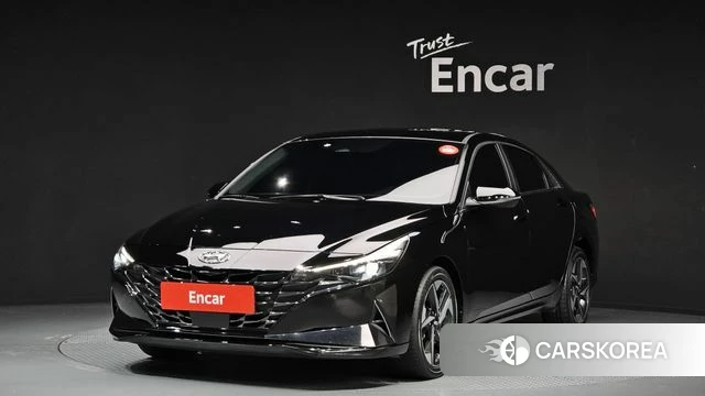 Hyundai Avante (CN7) 2020 Черный из Кореи