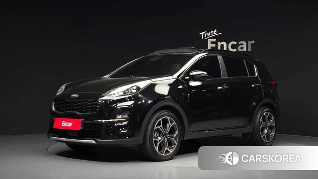 Kia Sportage The Bold 2018 Черный из Кореи