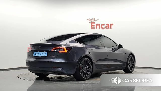 Tesla Model 3 2021 Серый из Кореи
