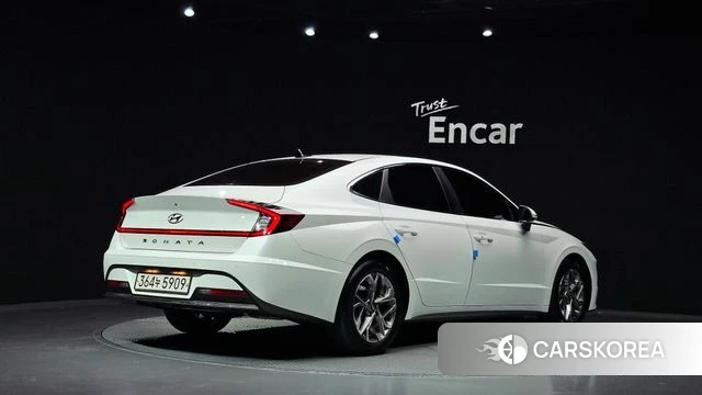 Hyundai Sonata (DN8) 2021 Белый из Кореи