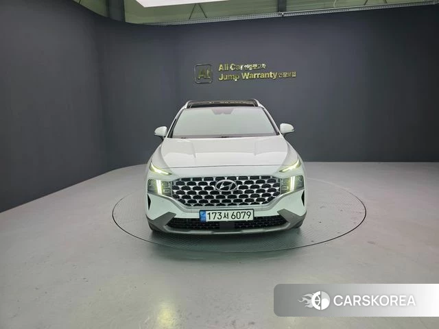 Hyundai The New Santa Fe 2021 Белый из Кореи