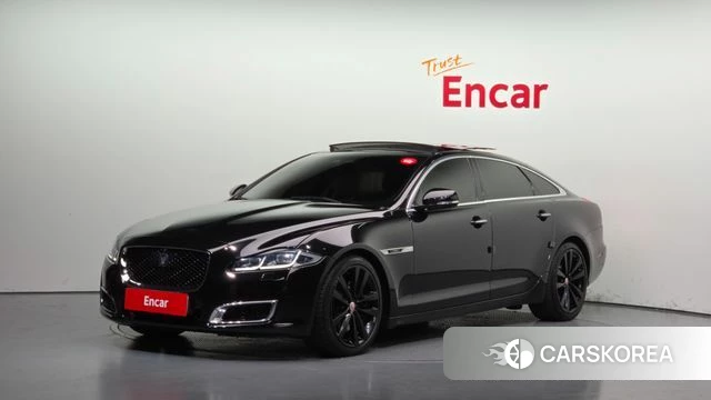 Jaguar All New XJ 2019 Черный из Кореи