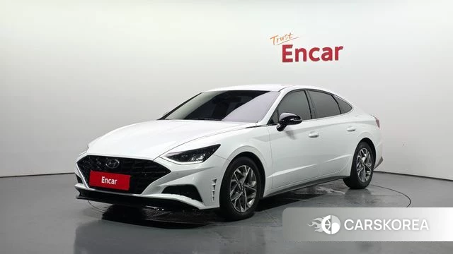 Hyundai Sonata (DN8) 2022 Белый из Кореи