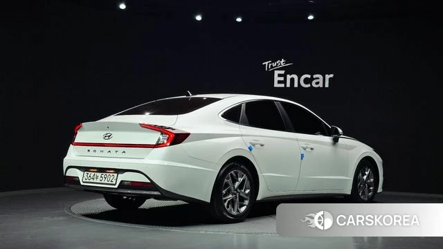 Hyundai Sonata (DN8) 2020 Белый из Кореи
