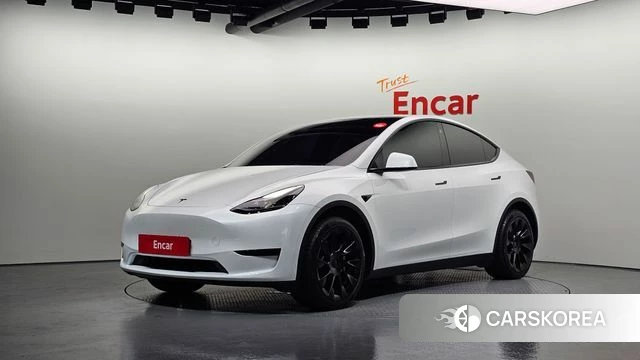 Tesla Model Y 2024 Белый из Кореи