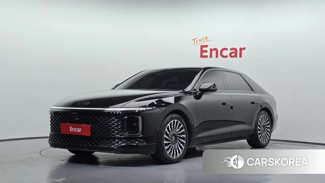 Hyundai Grandeur (GN7) 2023 Черный из Кореи
