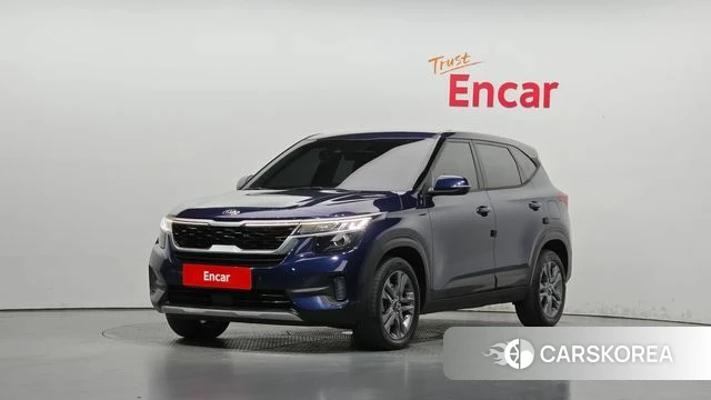 Kia Seltos 2020 Синий из Кореи