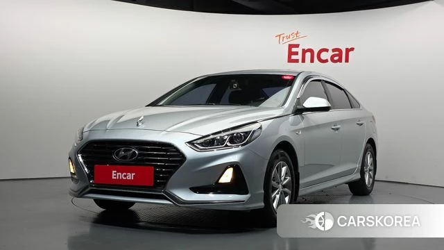 Hyundai Sonata New Rise 2018 Серебристо-серый из Кореи
