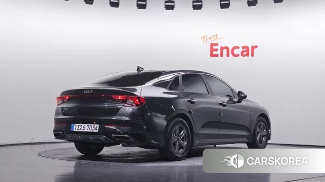 Kia K5 3rd generation 2022 Серый из Кореи