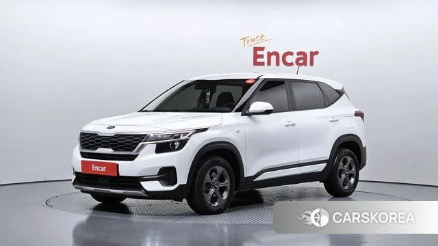 Kia Seltos 2021 Белый из Кореи