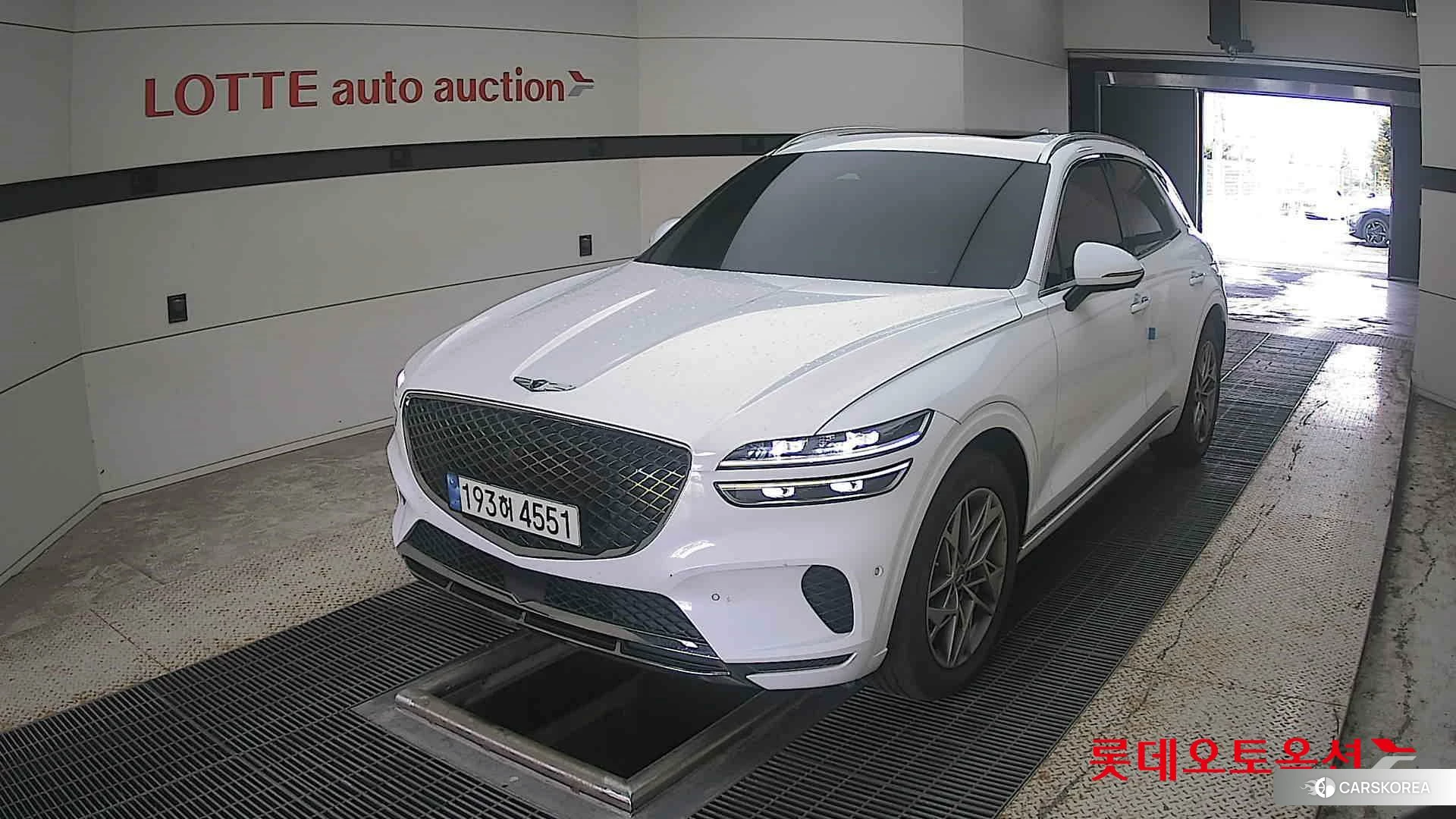 Hyundai GV70 2023 Uyuni White из Кореи