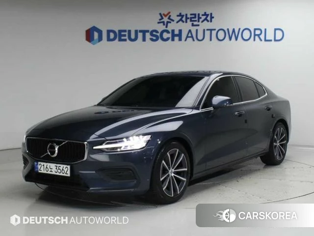 Volvo S60 3rd generation 2022 Синий из Кореи