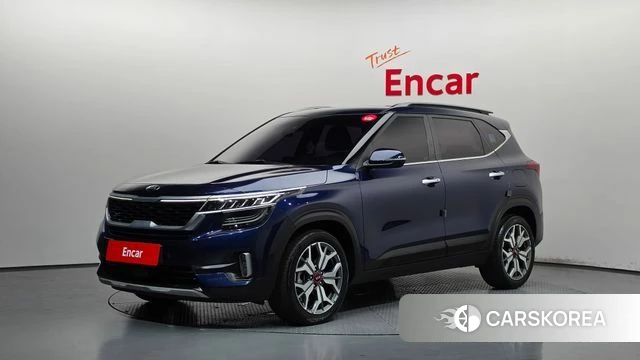 Kia Seltos 2020 Синий из Кореи