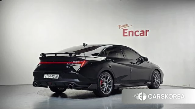 Hyundai The New Avante (CN7) 2025 Черный из Кореи