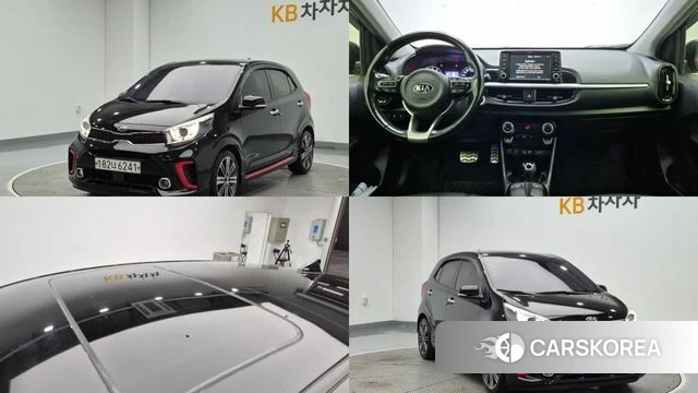 Kia All New Morning (JA) 2019 Черный из Кореи