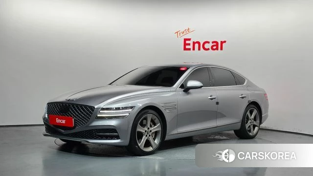 Genesis G80 (RG3) 2021 Серебристо-серый из Кореи