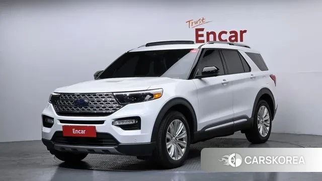 Ford Explorer 6th Generation 2019 Белый из Кореи
