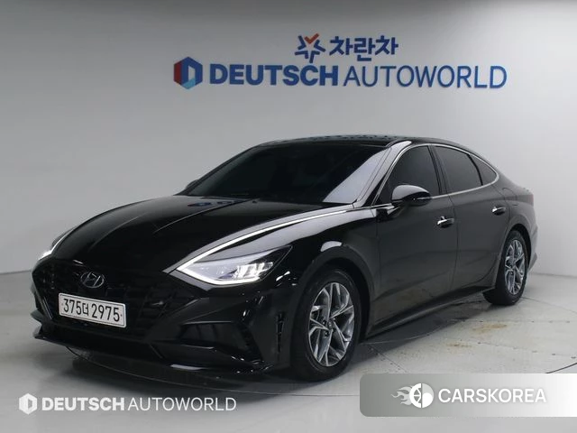 Hyundai Sonata (DN8) 2022 Черный из Кореи