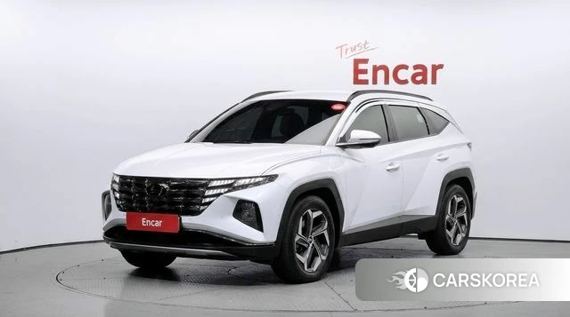 Hyundai Tucson (NX4) 2021 Белый из Кореи