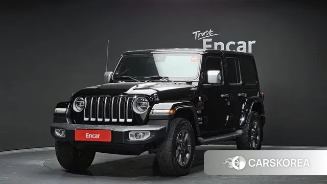 Jeep Wrangler (JL) 2019 Черный из Кореи