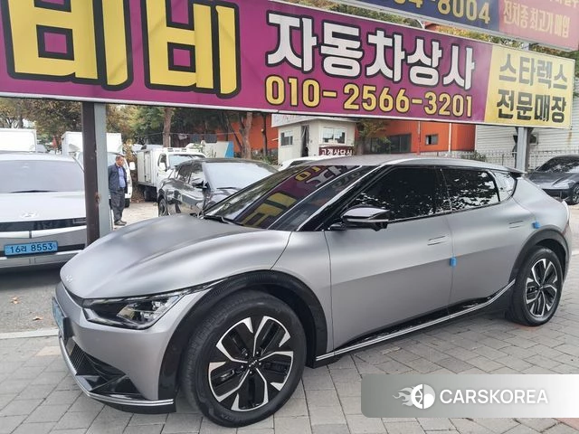 Kia EV6 2022 Серебристо-серый из Кореи