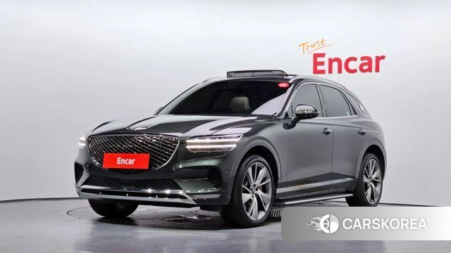 Genesis GV70 2024 Светло-зеленый из Кореи