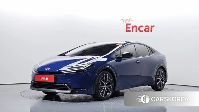 Toyota Prius 5th Generation 2024 Синий из Кореи