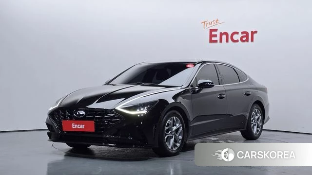 Hyundai Sonata (DN8) 2022 Черный из Кореи