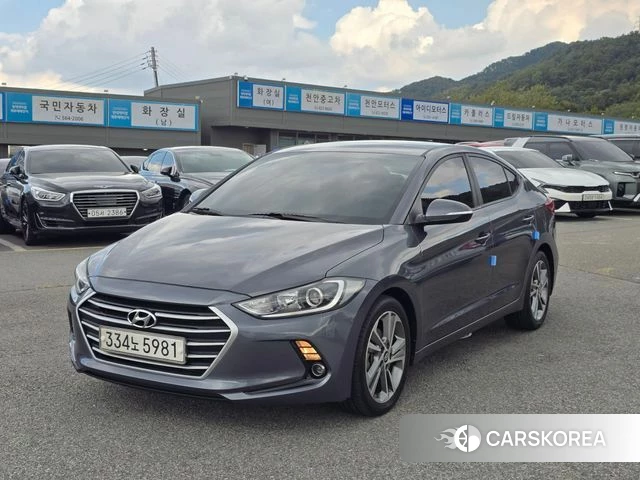 Hyundai Avante AD 2018 Серый из Кореи