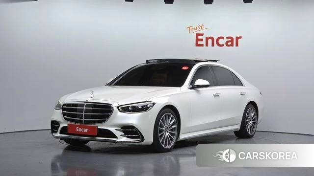Mercedes-Benz S-Class W223 2021 Белый из Кореи