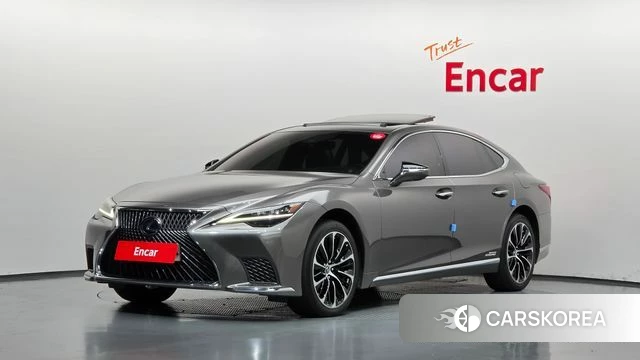 Lexus LS500h 5th generation 2021 Серый из Кореи
