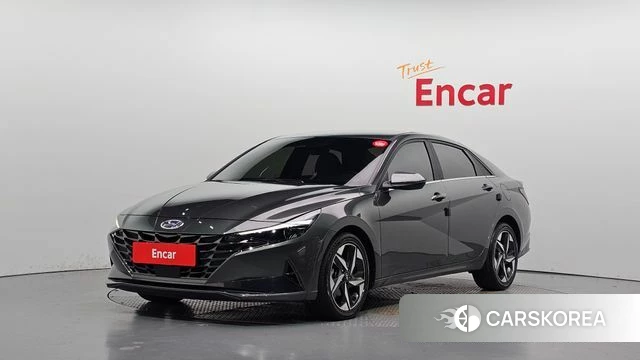Hyundai Avante (CN7) 2021 Серый из Кореи