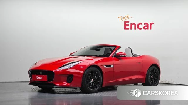 Jaguar F-TYPE 2018 Красный из Кореи