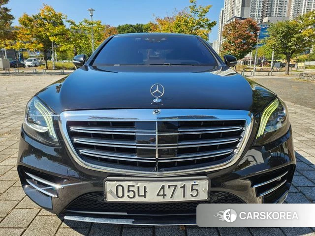 Mercedes-Benz S-Class W222 2018 Черный из Кореи