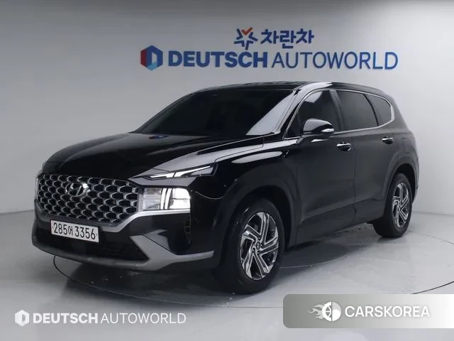 Hyundai The New Santa Fe 2021 Черный из Кореи