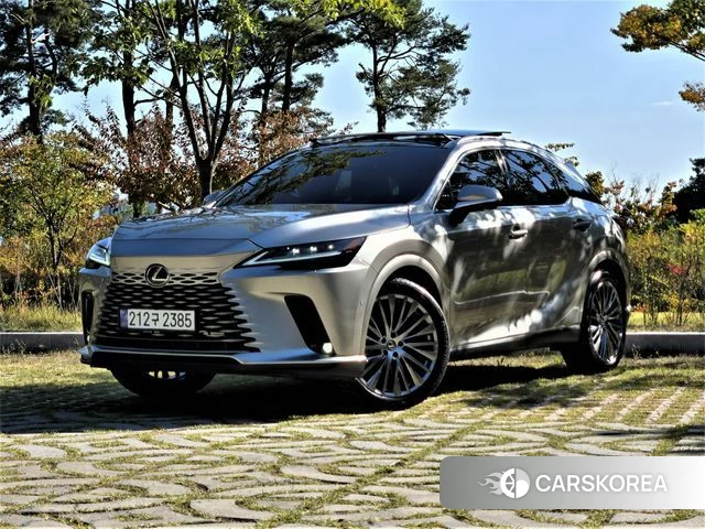 Lexus RX350h 5th generation 2024 Серебристо-серый из Кореи